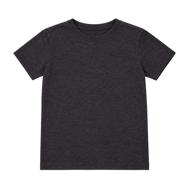 Top To Bottom T-Shirt Size S Charcoal Gray Cotton Crewneck