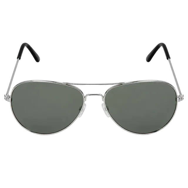 Fashion Silver Aviator Pilot Style Metal Sunglasses Frame Shades UV400