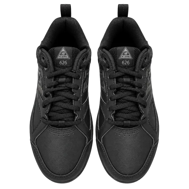 New Balance Industrial 626 Size 7 Wide Black Leather Slip Resistant Shoes