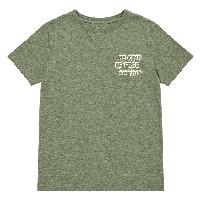 Cat & Jack Be Kind Be Free Be You T-Shirt Size XS (4/5)