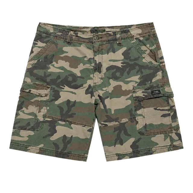 Wrangler Cargo Shorts Camouflage