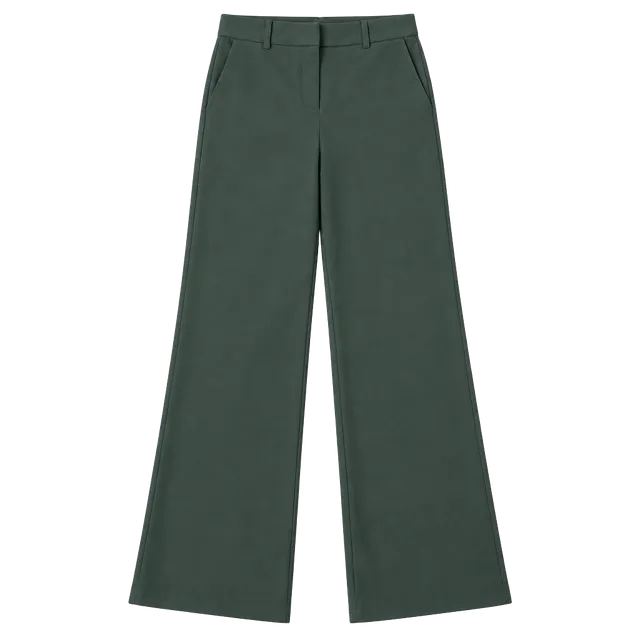 Christian Siriano Dress Pants Size 2 Green Nylon Spandex
