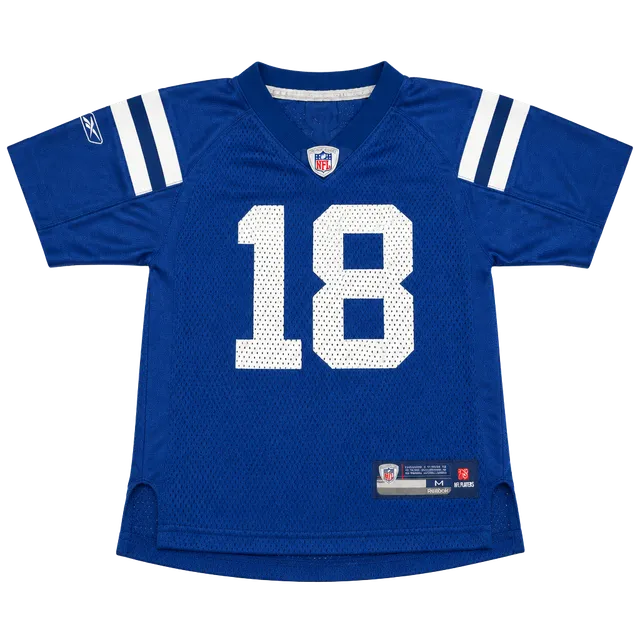 Reebok Indianapolis Colts Peyton Manning 18 Kids Medium Jersey