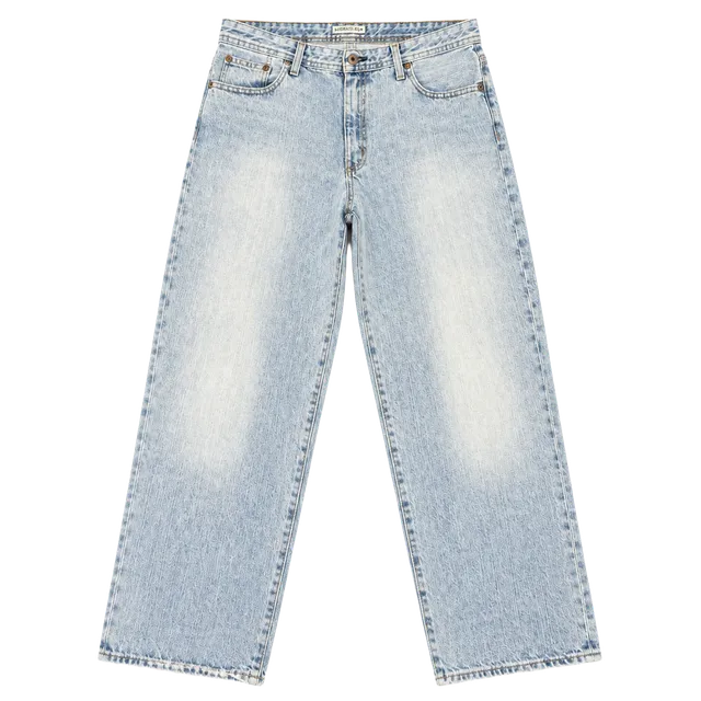Polo Jeans Co. Saturday Cropped Jean Size 30/10 Light Wash Denim