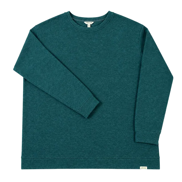 Orvis Green Crew Neck Pullover Sweatshirt  Men’s Size XL