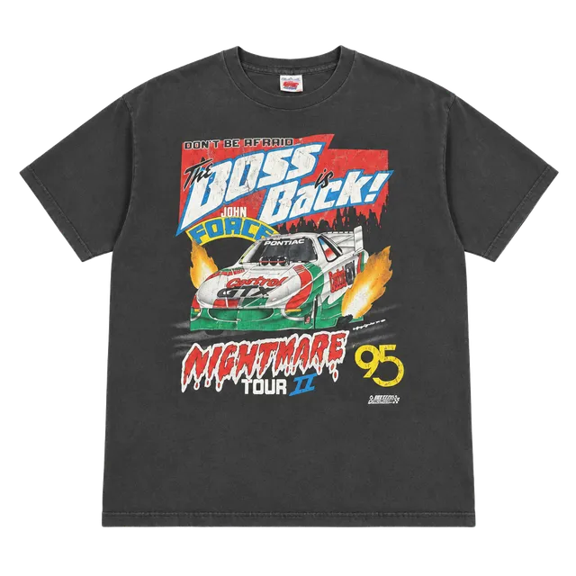 Vintage 1995 John Force Nightmare Tour  Graphic T-Shirt 
Men’s size XL 🕶️
Measurements are listed 👓
Send offers 📲📲
#Vintage #90s #Racing # Graphictshirts