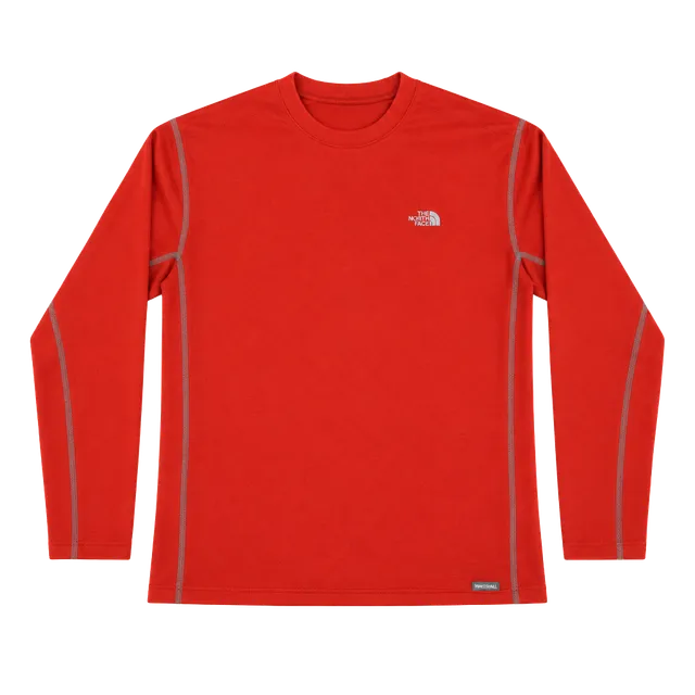 The North Face VaporWick Burnt Orange Long Sleeve Shirt - Size Large (L)