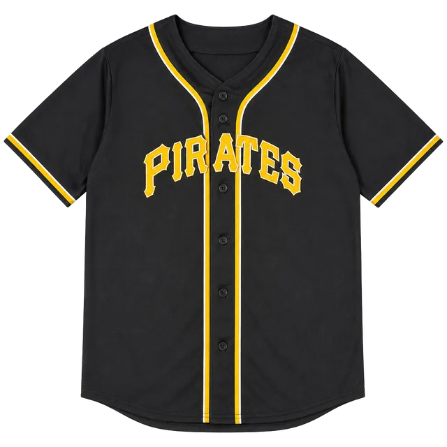 Fanatics Pittsburgh Pirates Baseball Jersey Size XLT Black