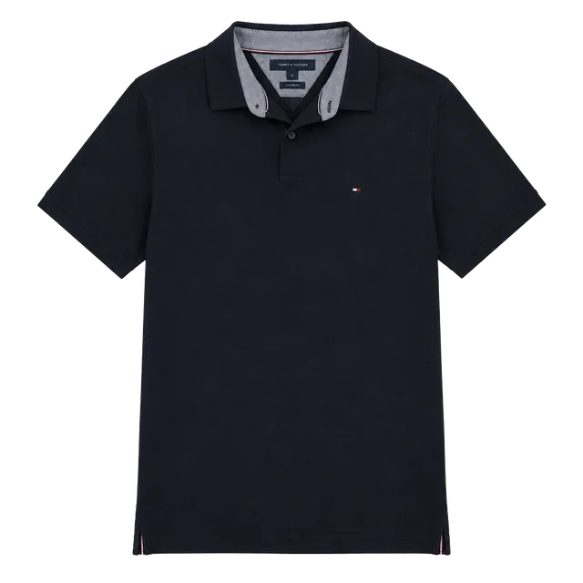 Tommy Hilfiger Slim Fit Polo Size XXL Navy Blue 