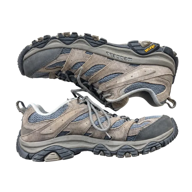 Merrell Moab Hiking Shoes Brown Mesh Outdoor Footwear mens 10
