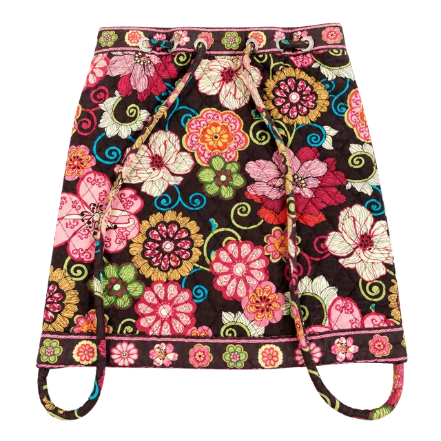 Vera Bradley Quilted Floral Drawstring Backpack