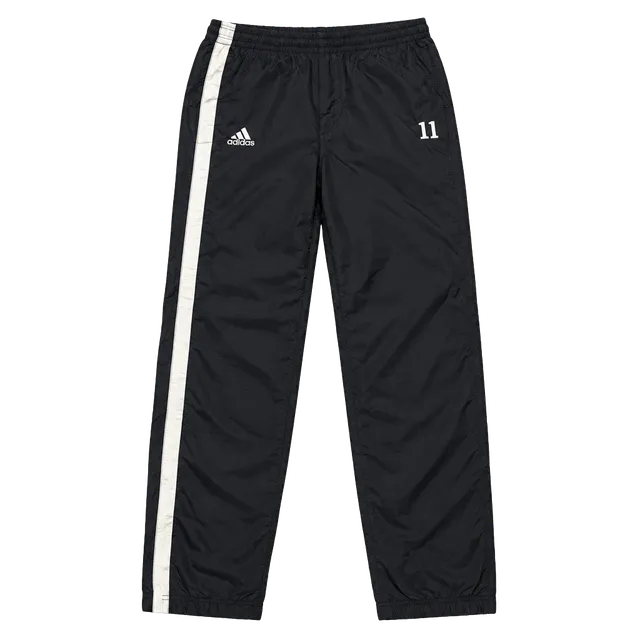 Adidas Windbreaker Track Pants Size XL Black White