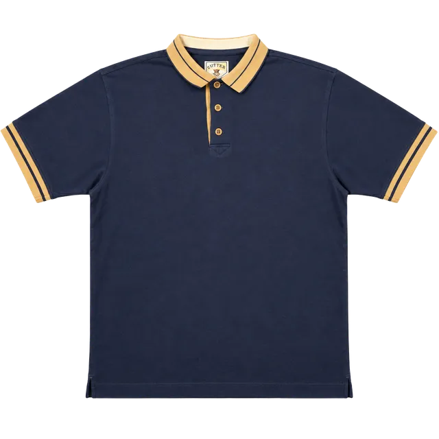 Cutter & Buck Polo Shirt Size XL Navy Blue Cotton
