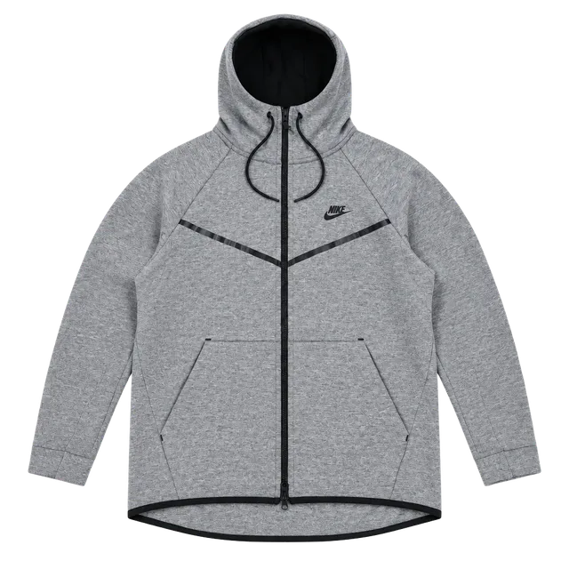 Nike Tech Fleece Full Zip Hoodie Size M Grey