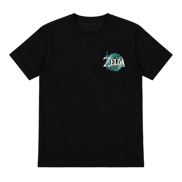 Nintendo The Legend Of Zelda Tears Of The Kingdom T-Shirt Size S/164