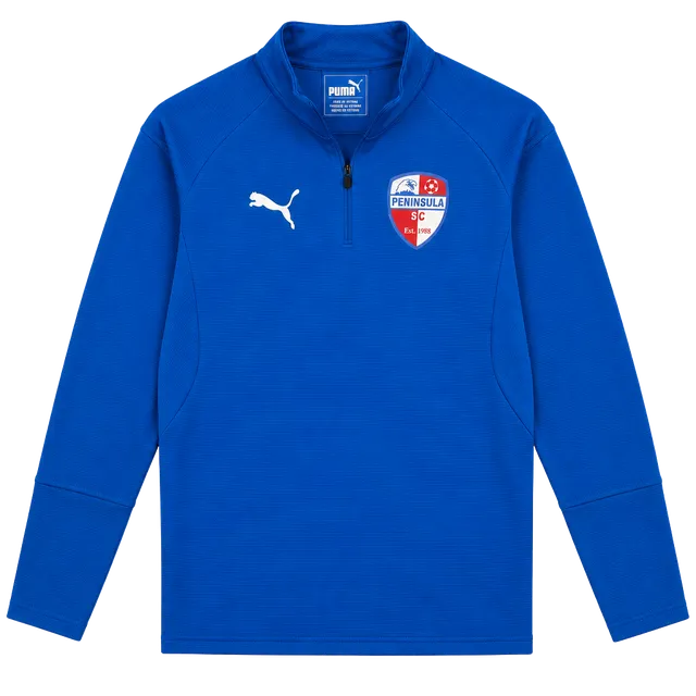 Puma Peninsula SC 1/4 Zip Pullover Size L Blue