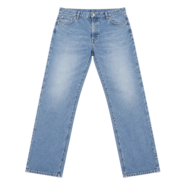 Wrangler Premium Quality Relaxed Fit Jeans 44x30 Blue Cotton
