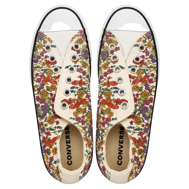 Converse All Star Floral Sneakers Size Men's 7 / Women's 9