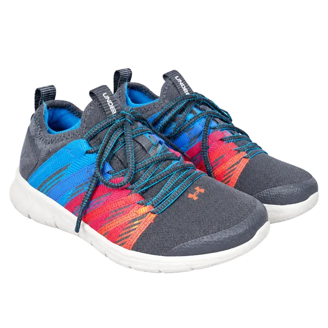 Under Armour Sneakers Size 13.5K Gray Multi Athletic Shoes