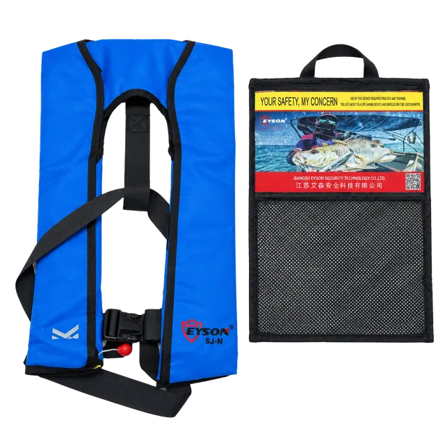 Eyson Inflatable Life Jacket Vest Blue Manual Safety PFD