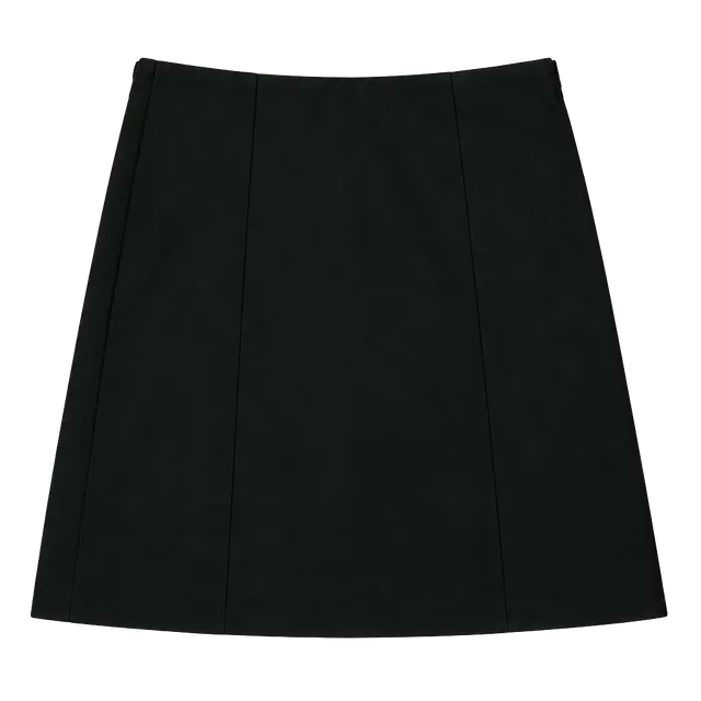 Faux leather Black mini skirt