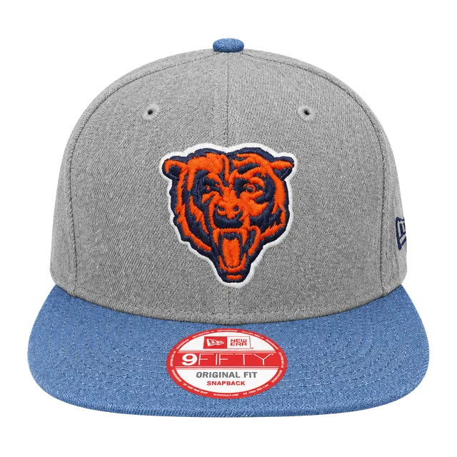 New Era NFL Chicago Bears 9FIFTY Snapback Hat Gray Blue