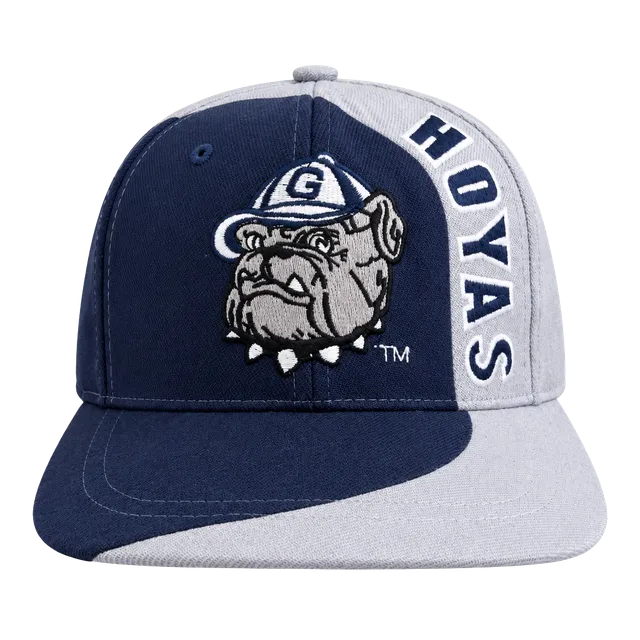 American Needle Georgetown Hoyas Snapback Hat One Size Blue Grey Wool