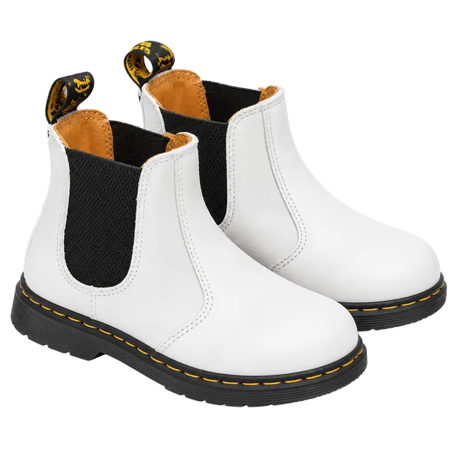 Dr. Martens 2976 Chelsea Boots White Leather