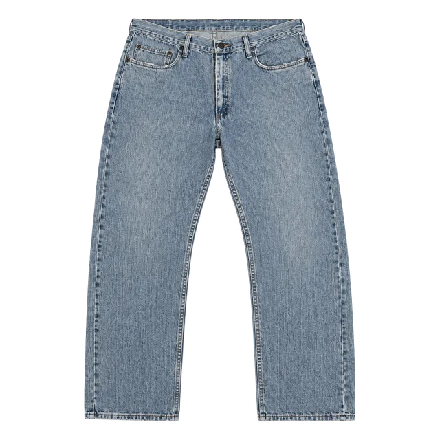 Wrangler Relax Straight Light Wash Denim Jeans Size 38x34