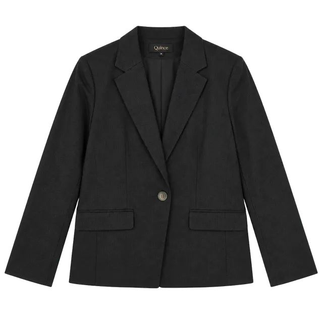 Quince 100% European Linen Blazer XL Old Money Capsule 