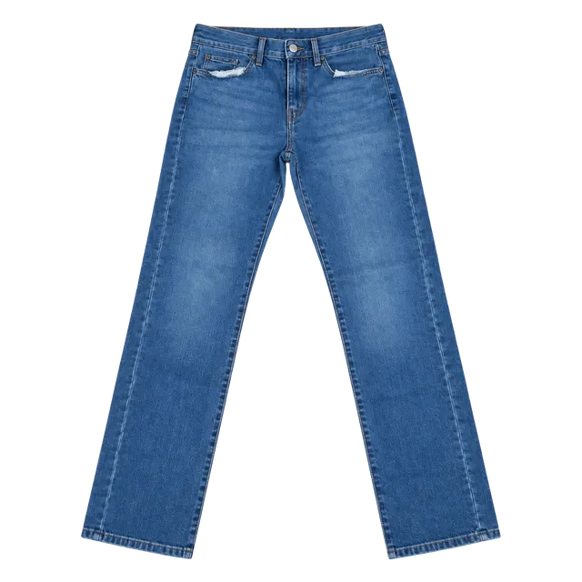 Signature by Levi Strauss Mid-Rise Straight Jeans 2S W31 L28 Blue