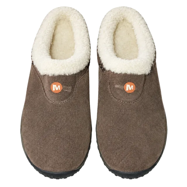 Merrell Primo Chill Suede Slip On Shoes Brown