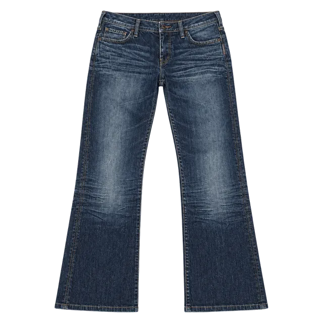Silver Jeans Co. Suki Mid Rise Bootcut Jeans Size 27 Dark Wash Y2K