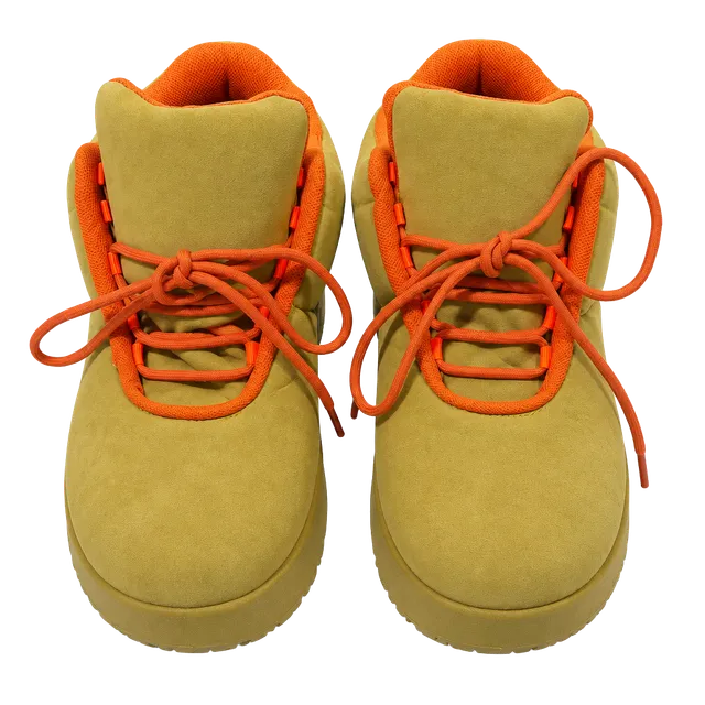 Unbranded Bread Shoes Hip Hop Thick Platform Sneakers Yellow Orange