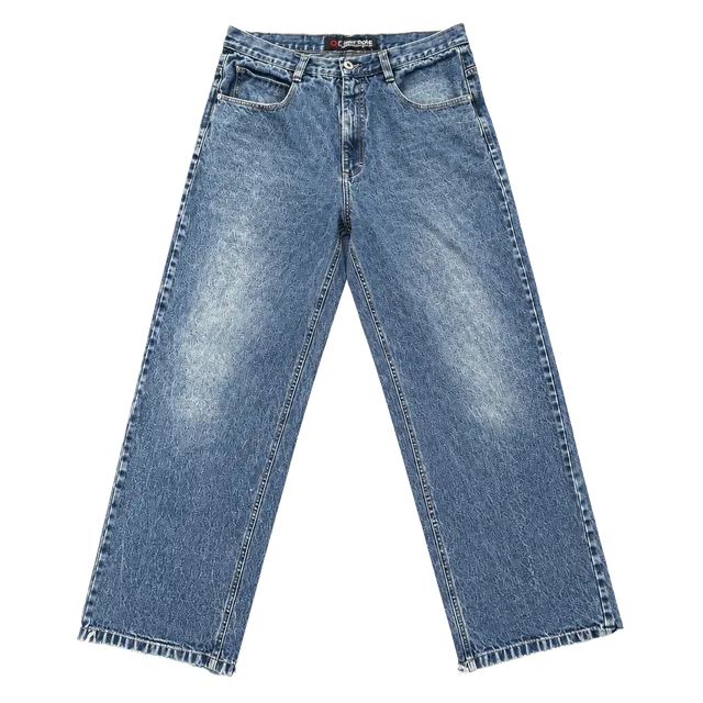 Southpole Denim Jeans Size 36 Blue Baggy Wide Leg