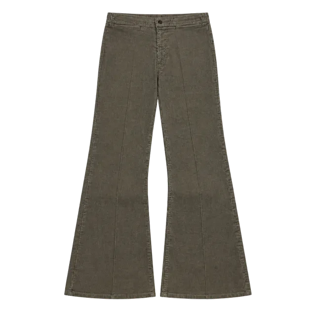 Levis 646 Corduroy Flare Pants grey Vintage Size 32