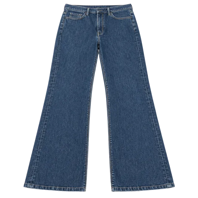 7 For All Mankind High Waist Bootcut Jeans Size 32 Blue Denim