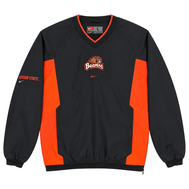 CRAZY RARE VINTAGE Oregon State Beavers Wind Breaker Pull Over Size Large