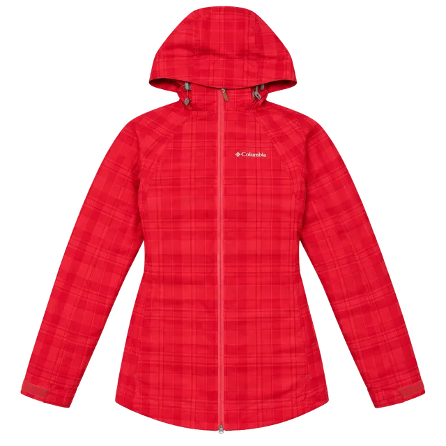 914 Columbia Interchange Omni-Heat Jacket Size M Red Plaid