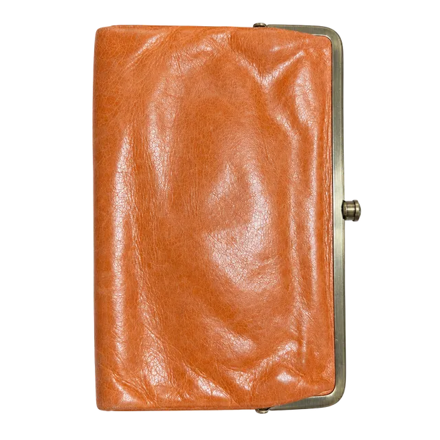 HOBO The Original Lauren Orange Clutch Wallet