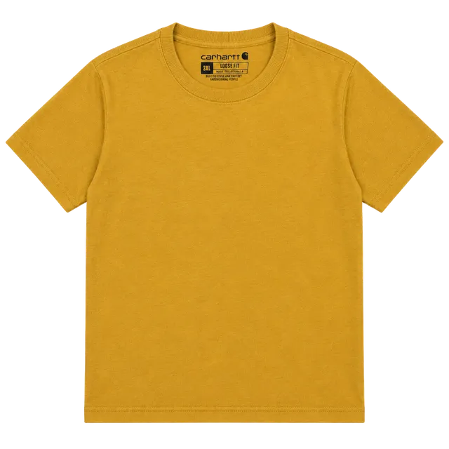 Carhartt Loose Fit Pocket T-Shirt Size 3XL Yellow Cotton workwear gorpcore