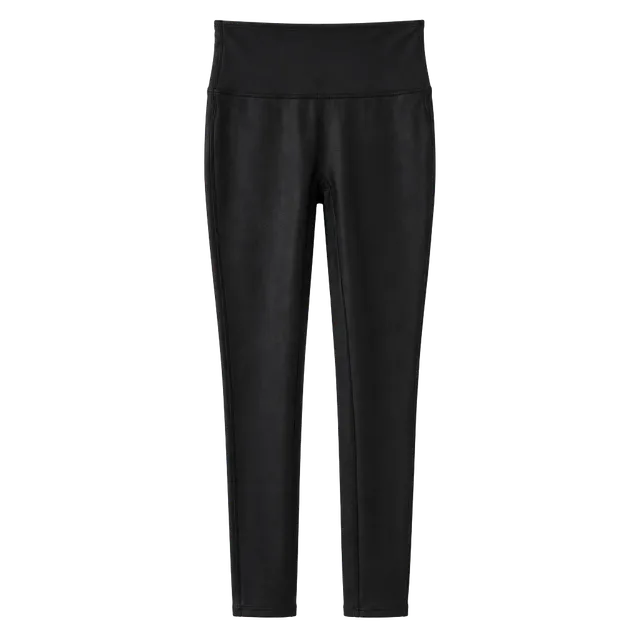 Spanx Faux Leather Leggings Size S/P Black