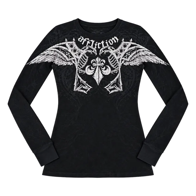 Y2K Affliction Agulias Thermal Long Sleeve Tee