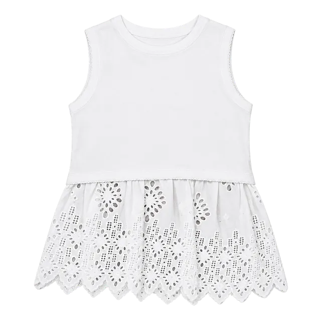 SEA New York Broderie Anglaise Voile Sleeveless Top