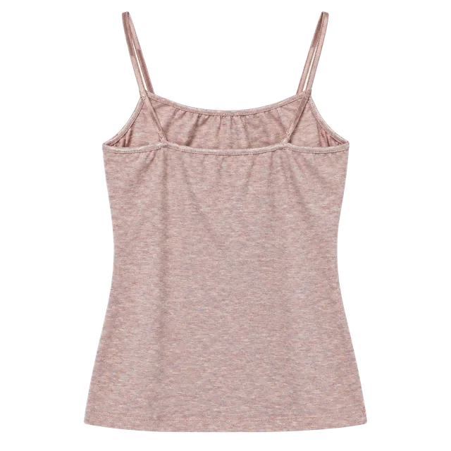 Cami Tank Top Size L Pink Heather Style 52820