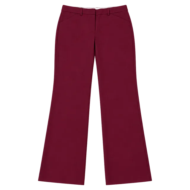 The Limited Dress Pants Size 4L Burgundy Bootcut Slacks