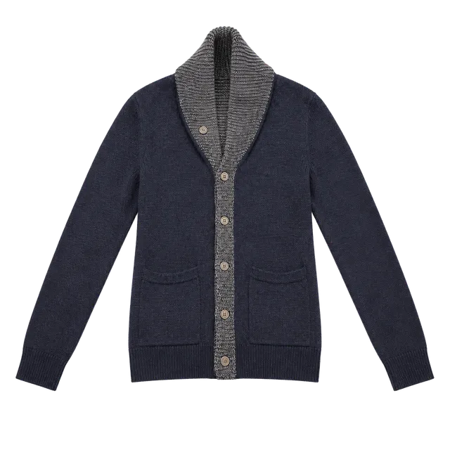 J.CREW Blue Cardigan Sweaters for Men
