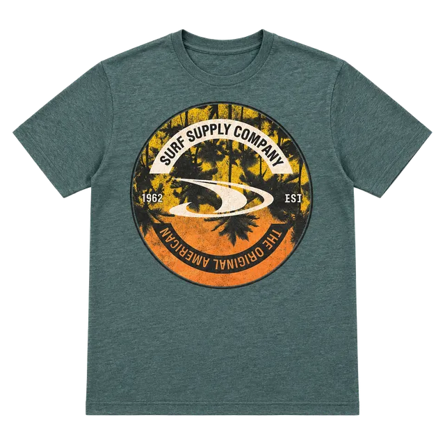 O'Neill Surf Supply Company Graphic T-Shirt Gray