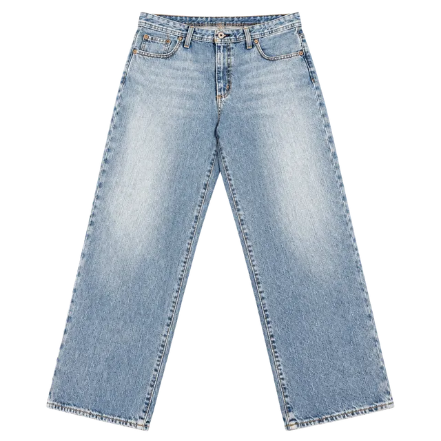 Polo Jeans Co. Saturday Cropped Jean Size 30/10 Light Medium Wash