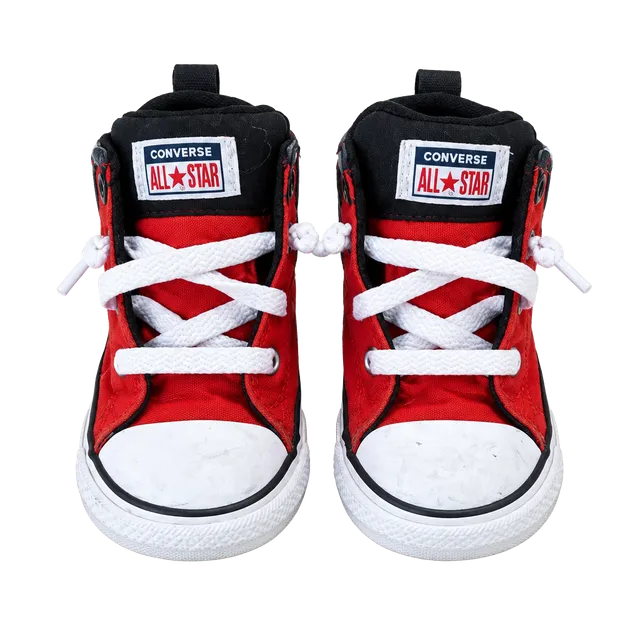 Converse Chuck Taylor All Star Axel Mid toddler Size 8 Red Black 